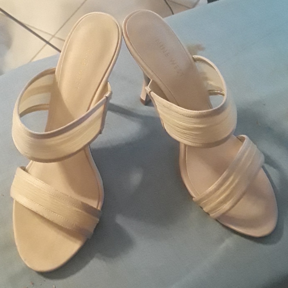cream heels